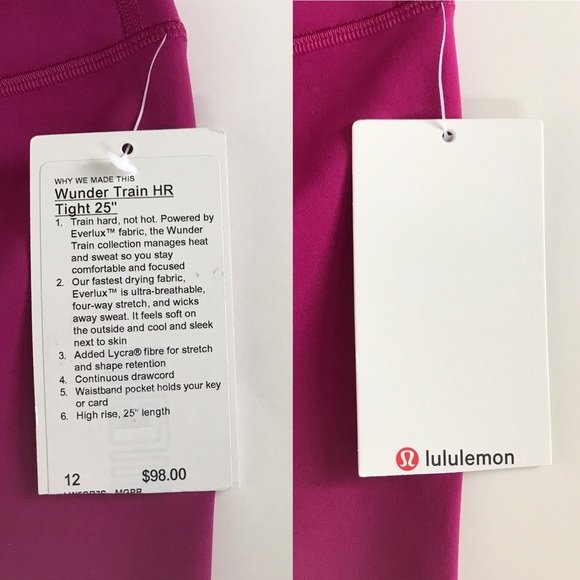 Lululemon Wunder Train High Rise Tight Leggings - Picture 15 of 16